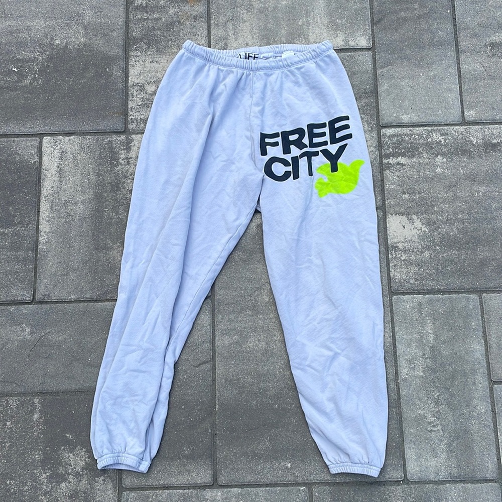Grey Free City Sweatpants